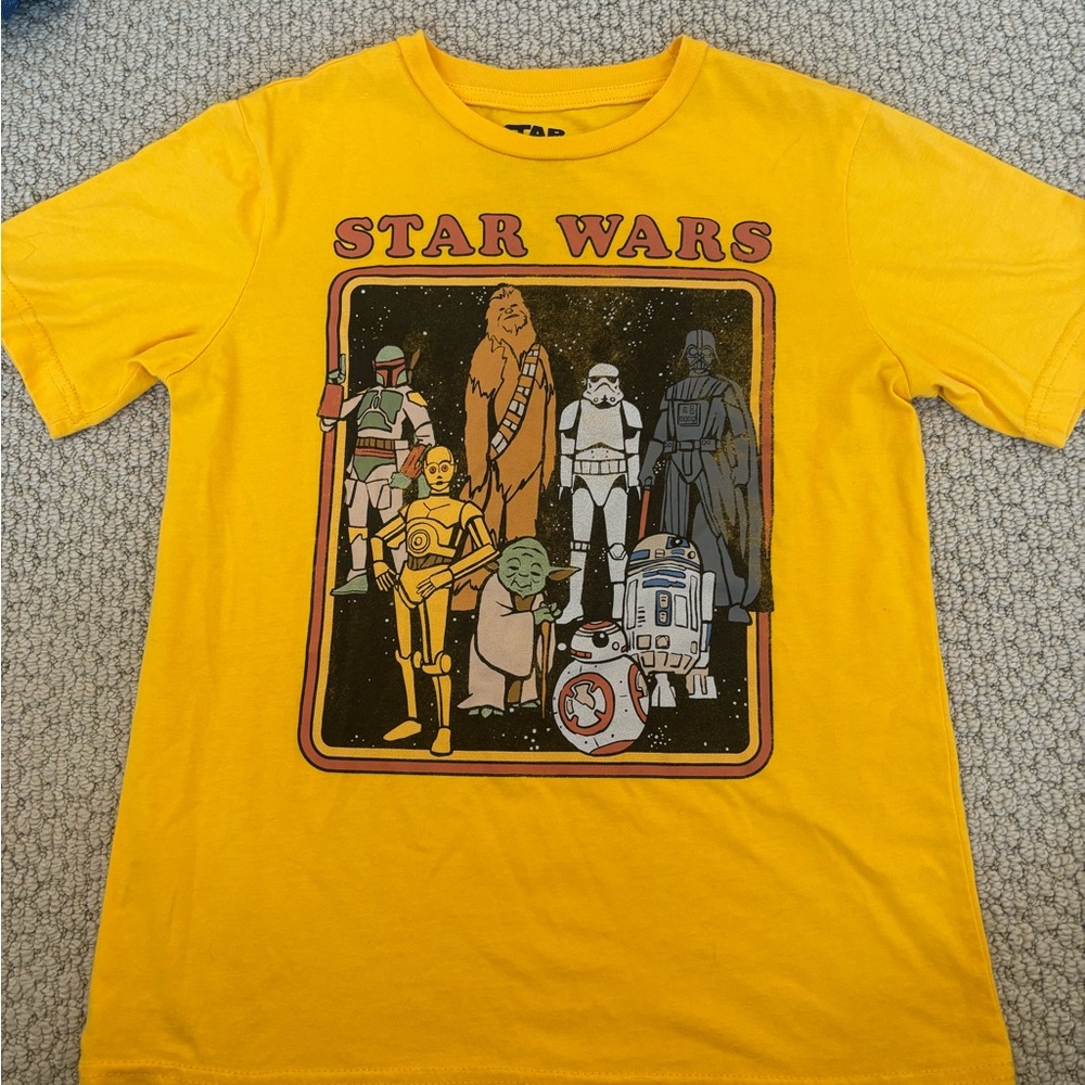 Star Wars Yellow Kids Tee